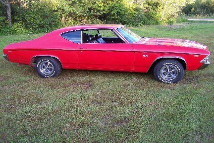 Beautiful 1969 chevelle victory red