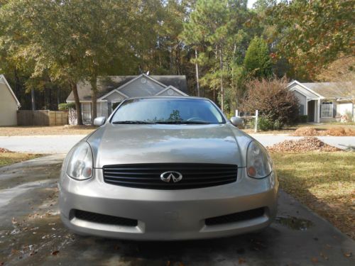 2003 infiniti g35 coupe sport 6mt brembos rays not 350z will sell to best offer