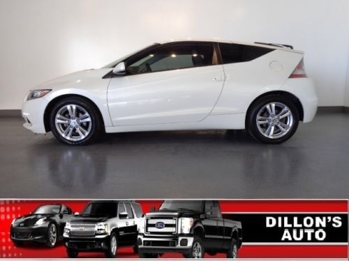 2011 honda cr-z ex manual coupe white 1.5l sunroof low miles