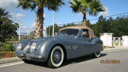 1953 jaguar xk120 drop head coupe 3.4l