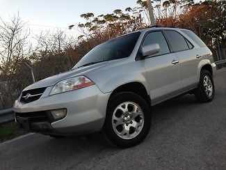 Low reserve 2002 acura mdx awd 3rd row seat leather moon roof heated seats 6 cd