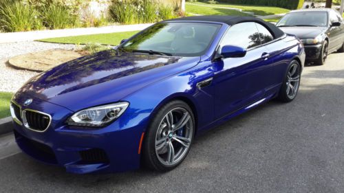 2012 bmw m6 convertible v-8_2-door mint condition - fully loaded - low mileage