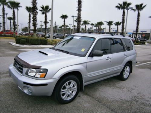 2004 subaru forester 2.5xt awd leather moonroof alloy one owner clean carfax