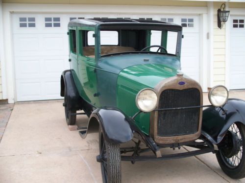 1929 ford model a fordor sedan