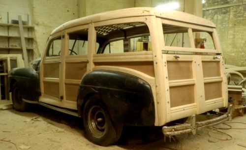 1946  ford station wagon woodie woody  1942  1946 1947