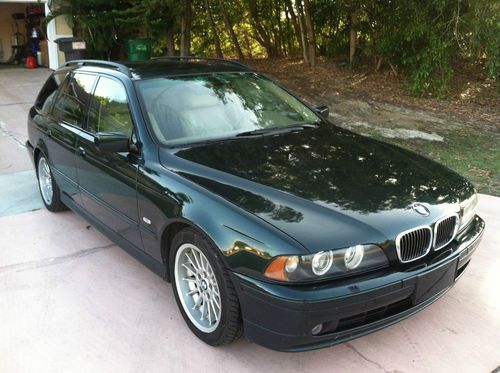 2002 bmw 540i wagon sport package low miles great condition v8 4.4l loaded !!