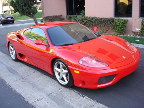 1999 ferrari 360  previously celebrity owned