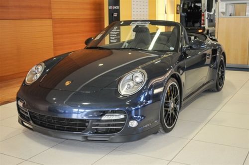 Porsche certified turbo s many custom options pdk cabriolet sport chrono audio