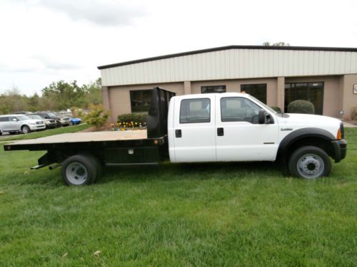2006 ford f450 dually flatbed crew cab