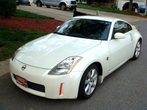 350z enthusiast package, flawless white 2003