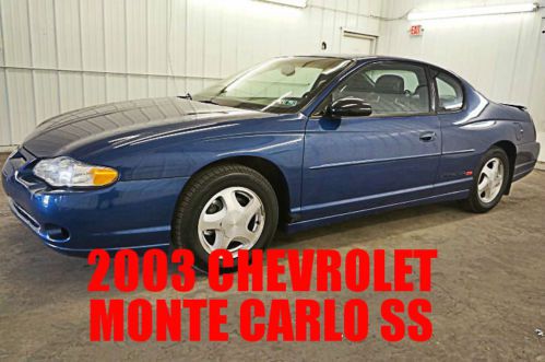2003 chevrolet monte carlo ss one owner 80+photos see description wow must see!!
