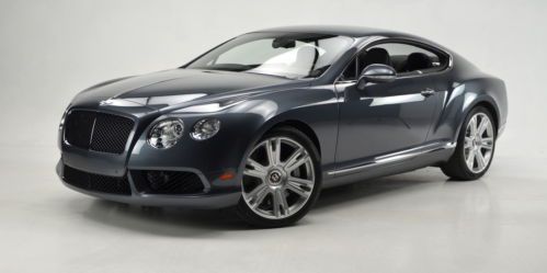 2013 continental gt v8 coupe thunder over beluga factory warranty as-new.