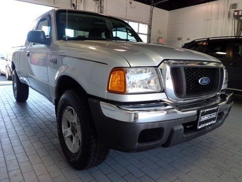 2004 ford ranger xlt super/extended cab 4.0l auto 4x4 a/c abs low miles! look!!