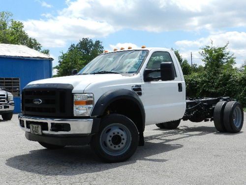 2009 ford f550 6.4l power stroke diesel regular cab dually cab &amp; chassis