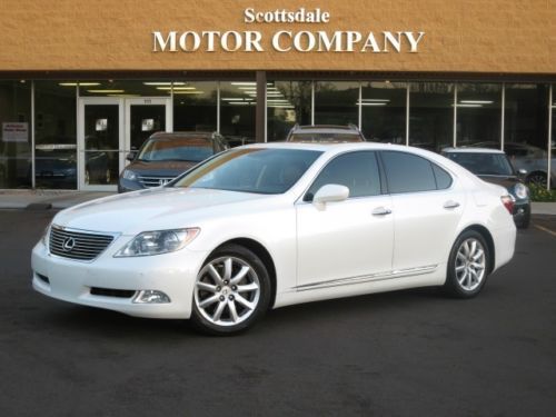 2007 lexus ls460 one owner arizona carfax service records immaculate