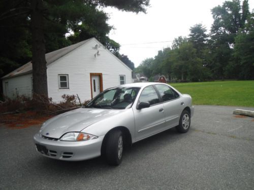 2002 chevrolet cavalier cng &amp; gas state owned well maintained one owner no reser