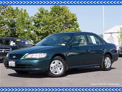 2002 accord ex v6: leather, exceptional, offered by authorized mercedes dealer