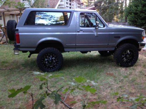Buy used 1995 Ford Bronco XLT Sport Utility 2-Door 5.8L ...