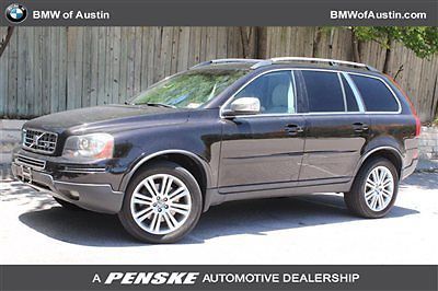 Awd 4dr v8 volvo xc90 v8 suv automatic gasoline 4.4l v8 ember black metallic