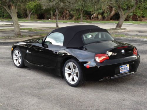 2006 bmw z4 roadster 3.0i convertible manual transmission sport package