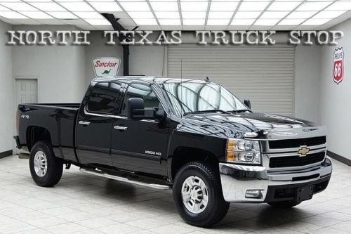 2010 chevy 2500hd diesel 4x4 ltz heated leather bose crew 1 texas owner