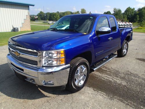 2013 chevrolet silverado 1500 lt extended cab pickup 4-door 5.3l, salvage, 4wd