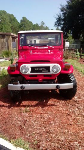 1979 toyota land cruiser hj 45 diesel 4x4  pick up  4 speed ! right here  in fl.