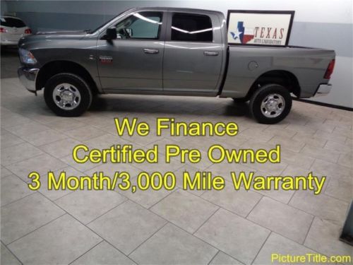 12 ram 2500 slt cummins diesel 4x4 crew certified warranty we finance texas