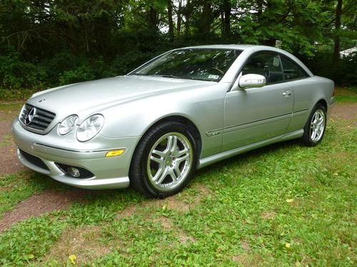 Mint 1-owner mercedes 2003 cl600 only 58k mi loaded full svc history from mb wow