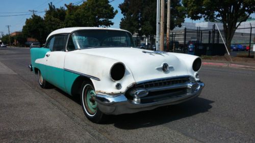 1955 oldsmobile super eighty-eight survivor car - running and driving!