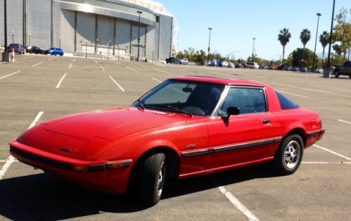 1984 mazda rx-7 gs coupe 2-door 1.1l