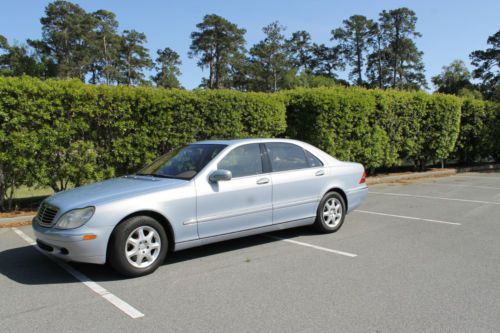 2001 mercedes-benz s430 sedan 4-door 4.3l excellent condition