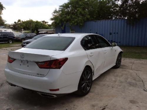 2013 lexus gs 350 damaged repairable fixer salvage priced to sell! wont last!