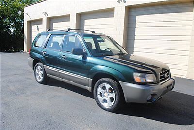 2003 subaru forester 2.5 xs awd/1owner!look! warranty!wow!