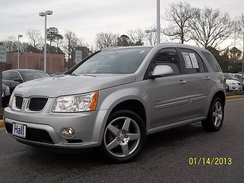 2008 pontiac torrent gxp - awd / low miles / leather / nav / sunroof!