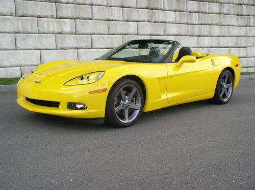 2006 corvette convertible velocity yellow  6 speed 7600 miles never seen rain!!!