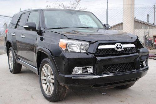 2011 toyota 4runner limited 4wd damaged salvage runs! loaded hard to find l@@k!!