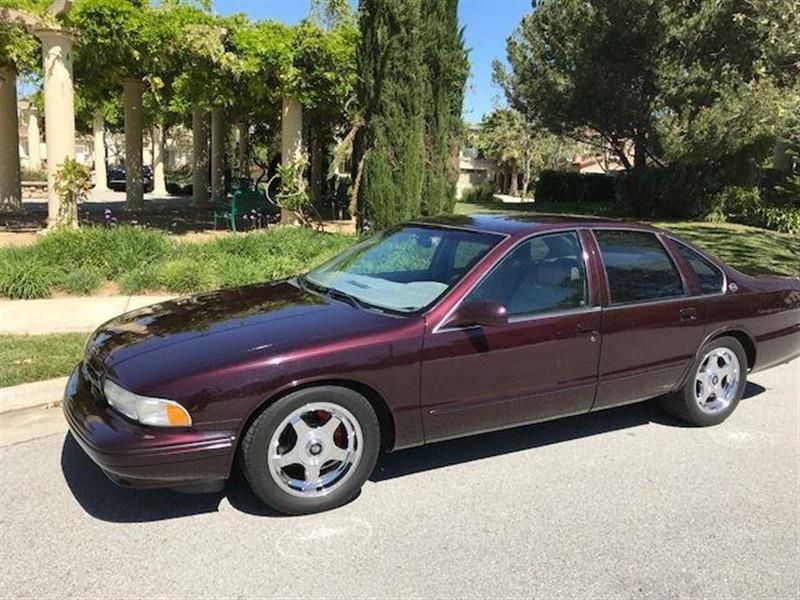 1996 chevrolet impala 4-door sedan