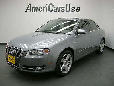 2007 a4 leather sunroof carfax certified low miles excellent condition florida