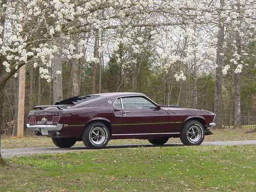 1969 ford mustang mach 1 428 4-speed