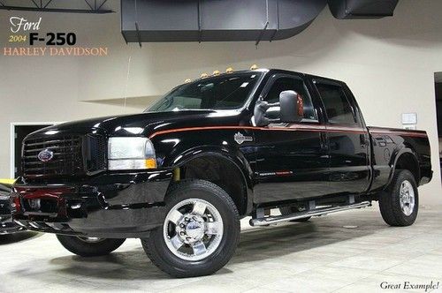 2004 ford f-250 harley-davidson 4x4 diesel one owner! leather moonroof clean! $$