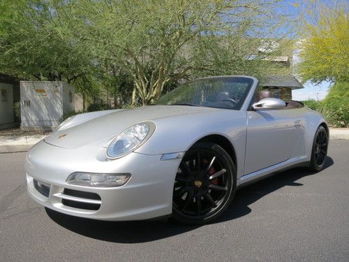 997 carrera 4s cabriolet navigation heated seats bose 6 spd like 05 07 08 coupe