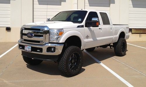 2012 lifted ford f-250 superduty diesel 4x4 bmf sota powerstroke 6.7