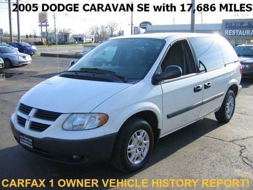 2005 dodge caravan se 4 dr mini van cruise cd control clean history report