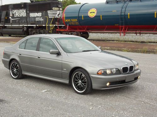 2002 bmw 525i base sedan 4-door 2.5l police seized auction - no reserve