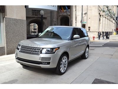 2013 land rover range rover supercharged only 504 miles no wait dvds 22" wheels!