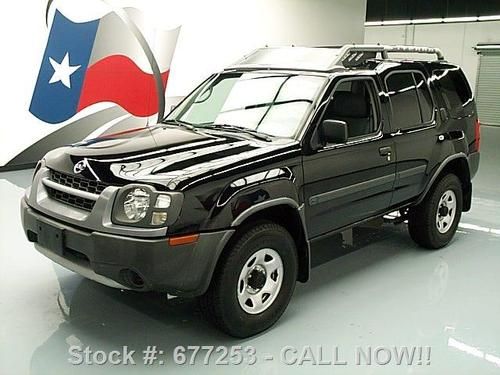 2004 nissan xterra xe 2.4l i4 5speed roof rack only 47k texas direct auto