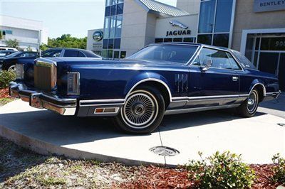 1979 lincoln continental collector's series mark v coupe