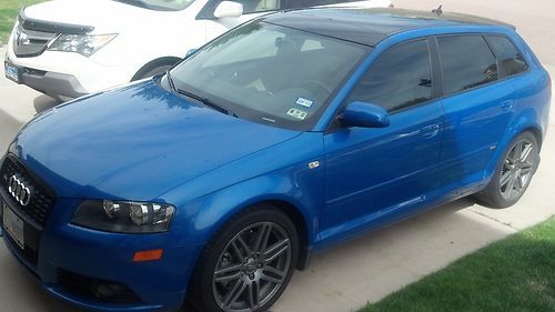 2008 audi a3 6 speed manual with titanium and s-line packages - no reserve