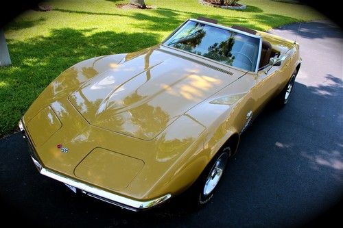1972 corvette stingray convertible 4-speed ac matching #'s stunning car video